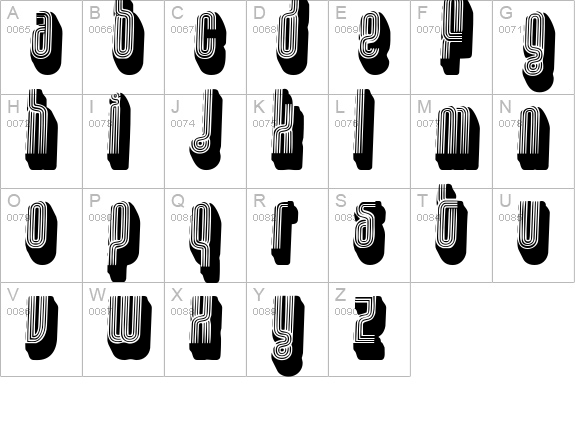 disco 3 fenotype uppercase A-Z preview
