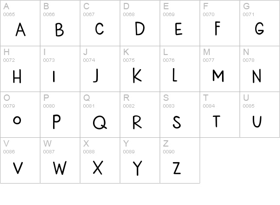 DK New Beginnings uppercase A-Z preview