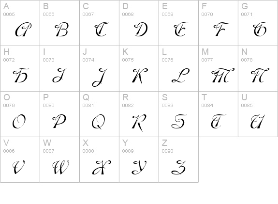 Dobkin Plain uppercase A-Z preview