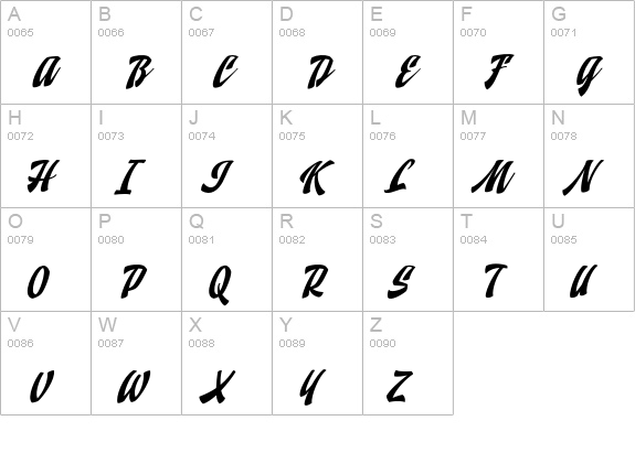 Doedel Alternate 1 Multiple uppercase A-Z preview