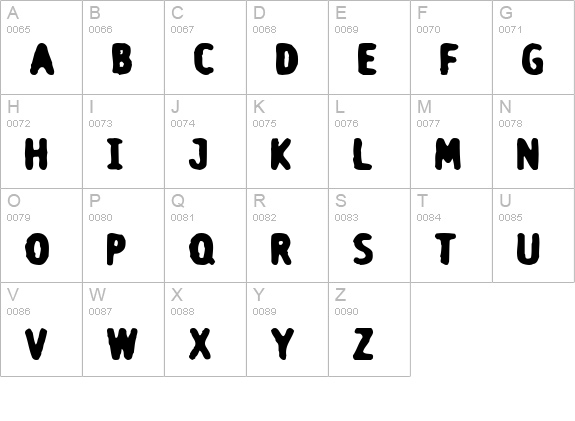 doyourthing uppercase A-Z preview