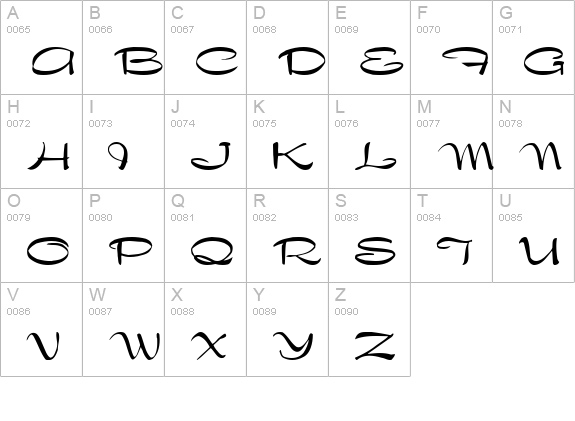 DragonwyckCondensed Normal uppercase A-Z preview