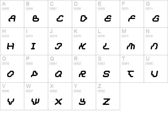 Dream machine uppercase A-Z preview