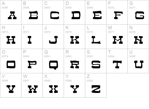Dry Goods Antique JL uppercase A-Z preview