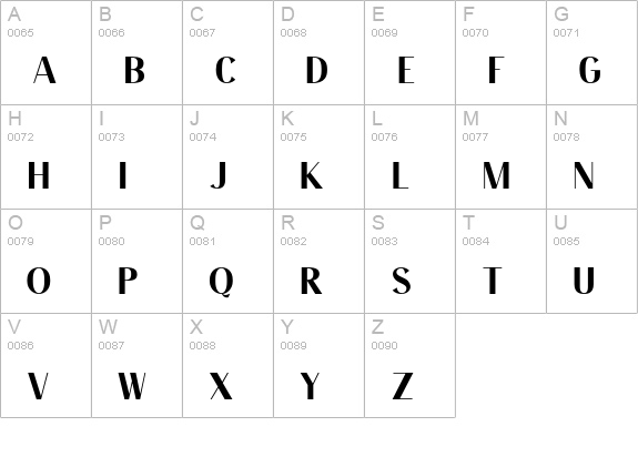 Durak uppercase A-Z preview