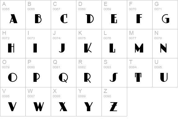 Dusty Rose NF uppercase A-Z preview