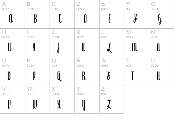 Dyspepsia uppercase A-Z preview