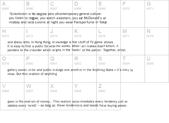 EchoDownloaded uppercase A-Z preview