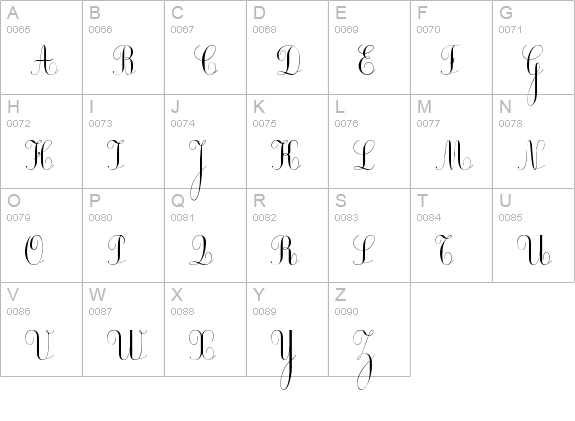 Ecolier uppercase A-Z preview