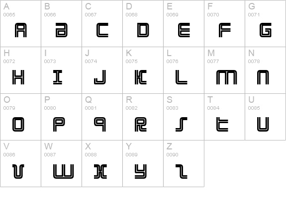 Election Day Bold uppercase A-Z preview