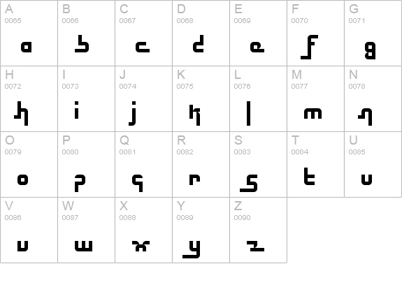 Electric Butterflies
 uppercase A-Z preview