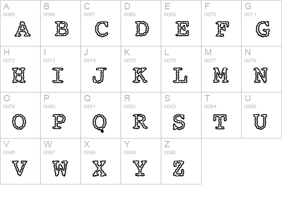 Electric Hermes AOE Charge uppercase A-Z preview