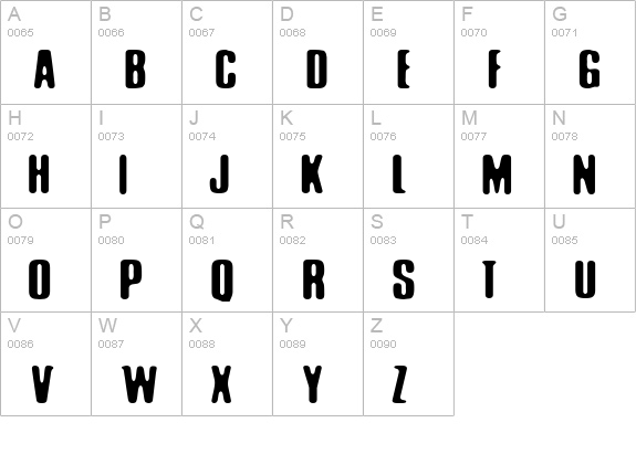 Elliot_Swonger 2 uppercase A-Z preview