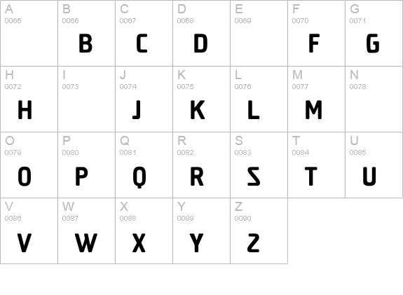 ElstonLight uppercase A-Z preview