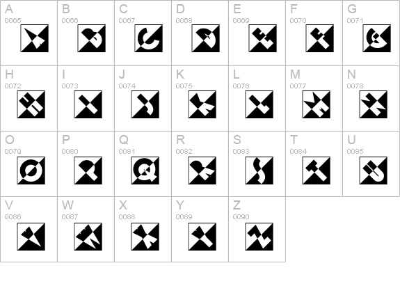 Emporium NF uppercase A-Z preview