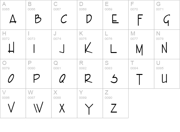 Enview Condensed Light Bold uppercase A-Z preview