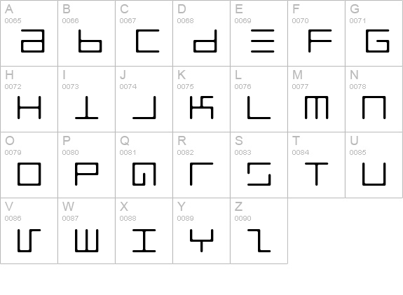 Eppy Evans Round Light uppercase A-Z preview
