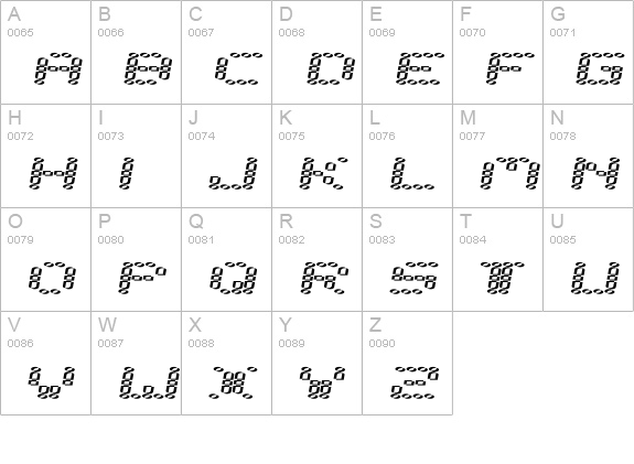 error 2000 uppercase A-Z preview