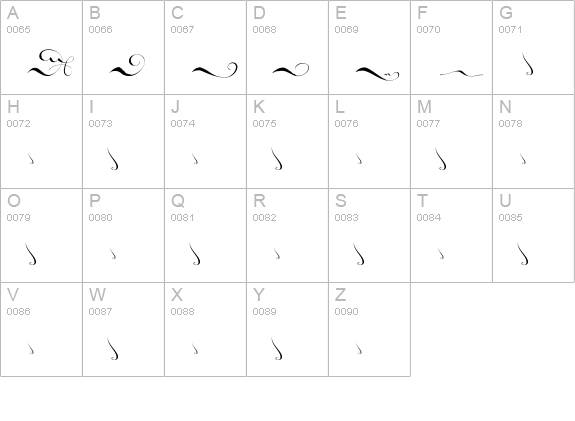 Escrita-Final uppercase A-Z preview