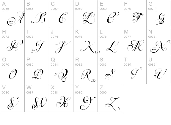 Escrita-Inicial uppercase A-Z preview