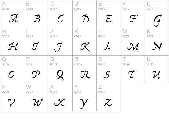 Ex Ponto Pro Bold uppercase A-Z preview