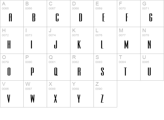 Expel Extended Bold uppercase A-Z preview
