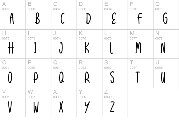 Express Yourself
 uppercase A-Z preview