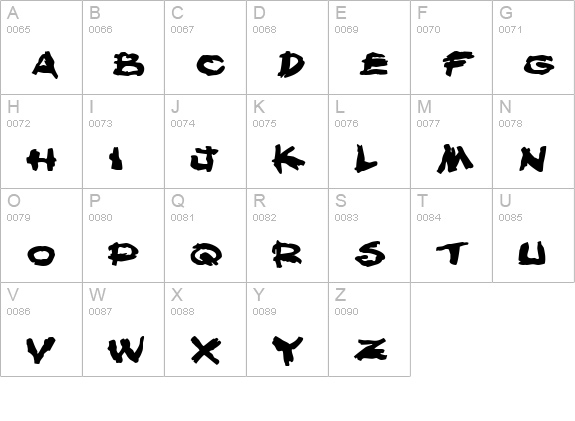 Famous fromage uppercase A-Z preview