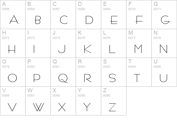 FastracFashion Regular uppercase A-Z preview