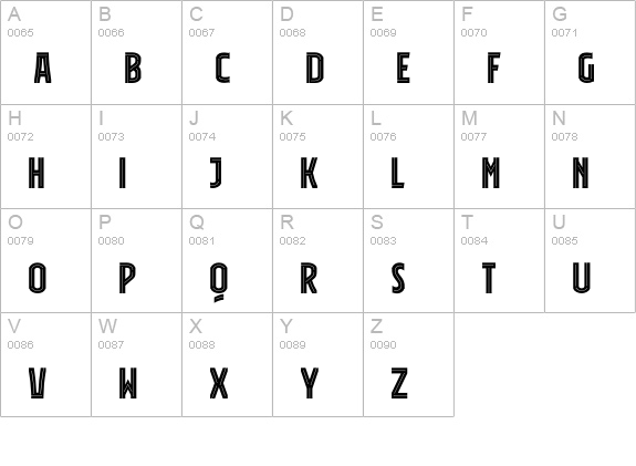 FC Barcelona font 2021-22 uppercase A-Z preview