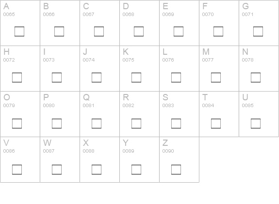 FigurineCrrCB Italic uppercase A-Z preview