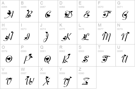 Fiolex Girls uppercase A-Z preview