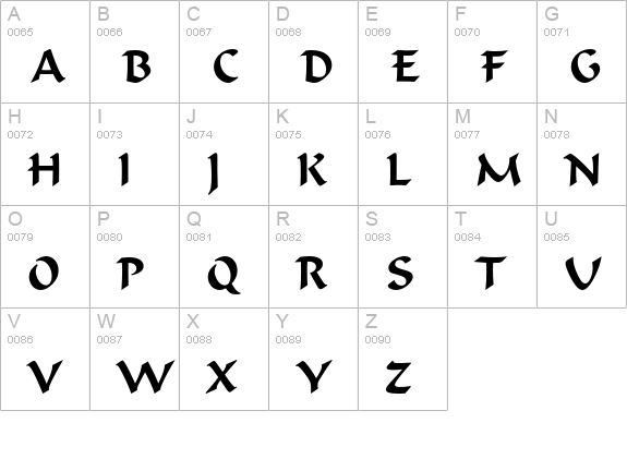 Formal Script 421 uppercase A-Z preview