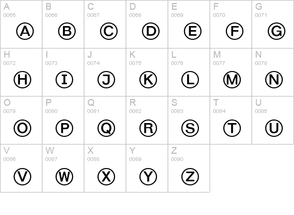 Format Pi Two SSi uppercase A-Z preview