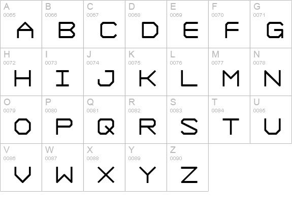 Formation UltraBold uppercase A-Z preview