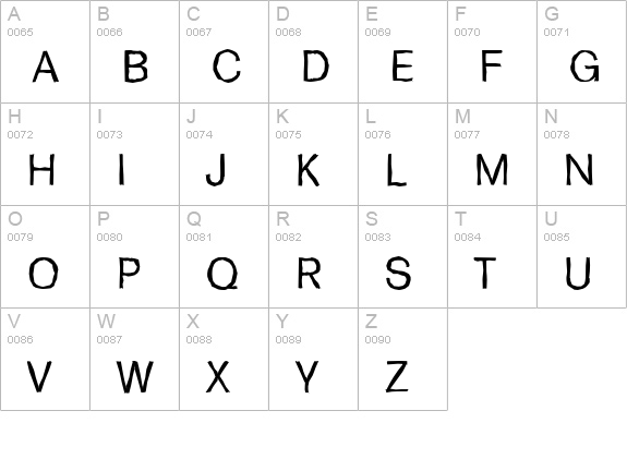 FormulaAntique-Regular uppercase A-Z preview