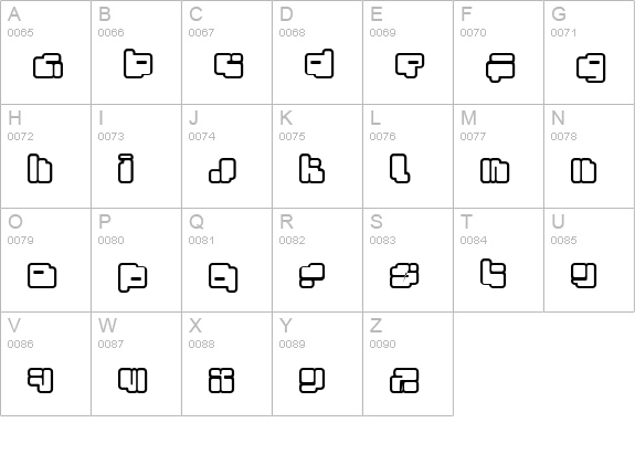 foton torpedo Fenotype uppercase A-Z preview