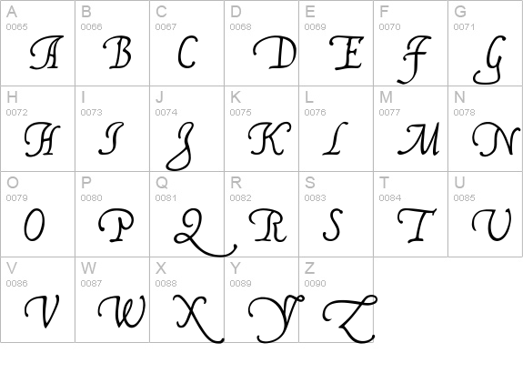 FranciscoLucas Llana uppercase A-Z preview