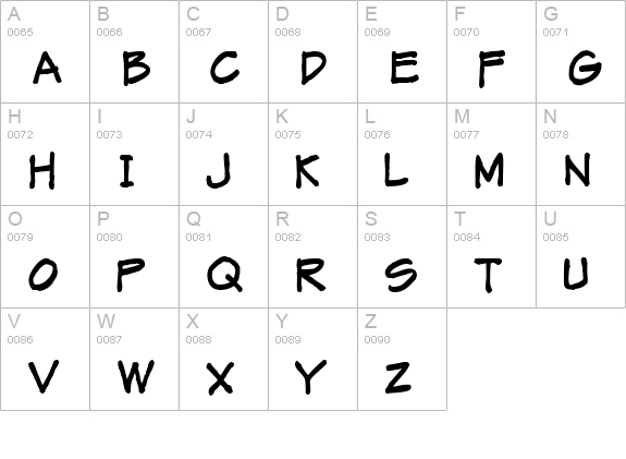 Frank the ArchitectAlt Bold uppercase A-Z preview