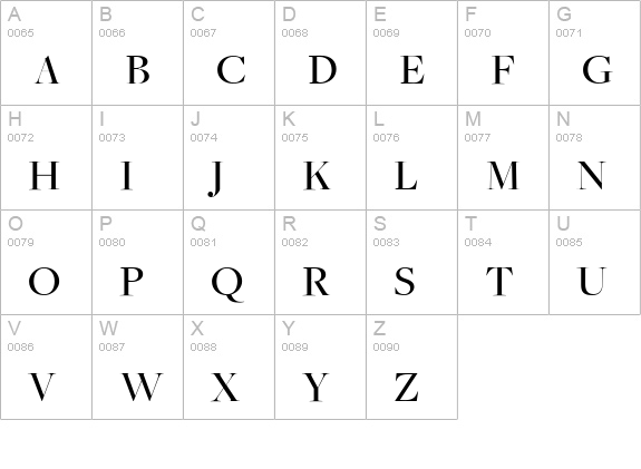 FreightBigMediumSC uppercase A-Z preview