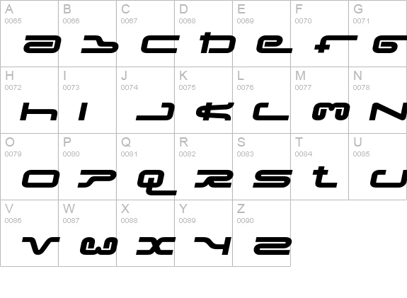 FrozenDogTreats uppercase A-Z preview