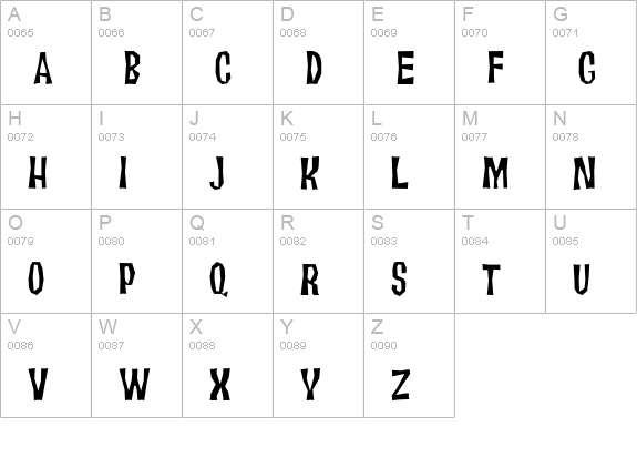 FT Giorgio Light uppercase A-Z preview
