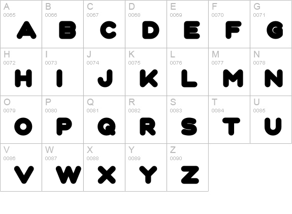 Fun City Level 4 Basic uppercase A-Z preview