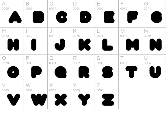 Fun City Level 6 Basic uppercase A-Z preview