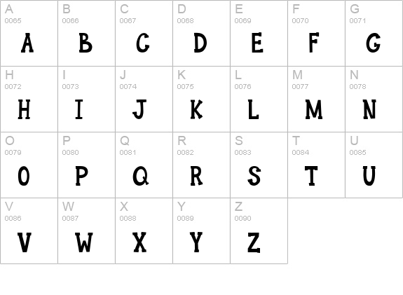 Funny Sports Font uppercase A-Z preview