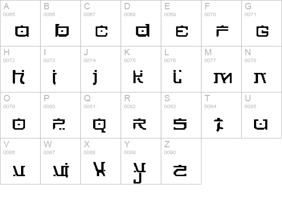 FUTURE_NEWS uppercase A-Z preview