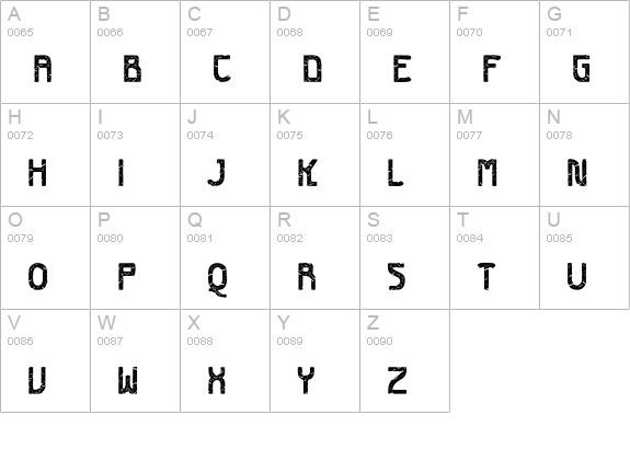 Futurex Apocalypse uppercase A-Z preview