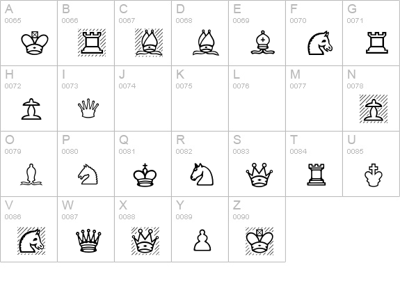 GamesSportsP01 uppercase A-Z preview