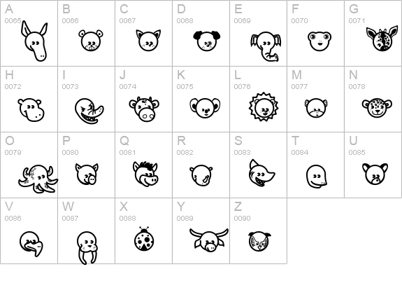 Garanimals uppercase A-Z preview