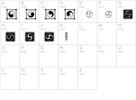 genji eval uppercase A-Z preview